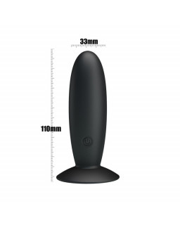 Pretty Love Plug Anal Vibrador Color Negro