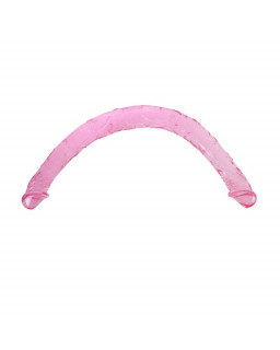 Dildo Doble Color Rosa 44 cm