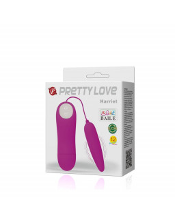 Pretty Love Huevo Vibrador Harriet Color Purp CL70