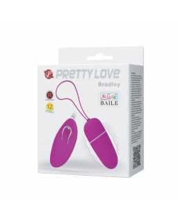 Pretty Love Huevo Vibrador Bradley Color Purpura