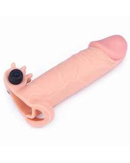 Funda para el Pene con Vibracion Add 2 Plesure X Tender Natural