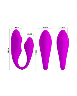 Pretty Love Vibrador para Parejas Bernie cl40