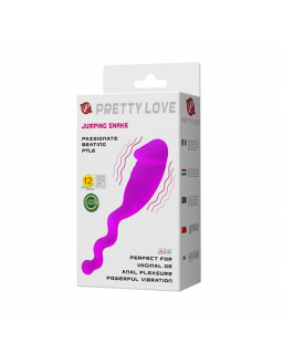 Pretty Love Vibrador Jumping Snake Color Purpura