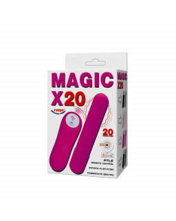 Bala Vibradora Magic x20 Purpura