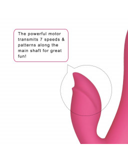 Vibrador Dreamer II USB Rose Red