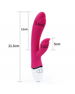 Vibrador Dreamer II USB Rose Red