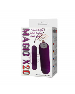 Bala Vibradora Magic X20 Purpura