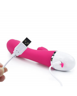 Vibrador Dreamer II USB Rose Red