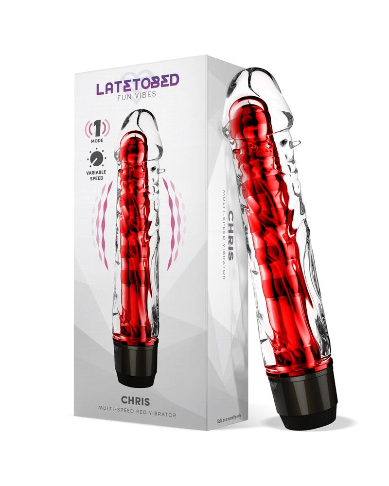 Chris Vibrador Multi Velocidad Rojo