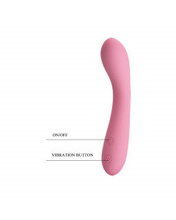 Vibrador Gloria Color Rosa Claro