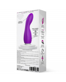 Douby Vibrador Silicona Purpura