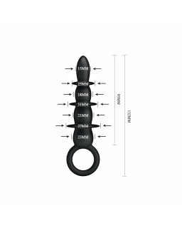 Plug Anal 3 Zonas Negro CL100