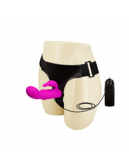 Baile Arnes con Dildo Purpura 15 cm