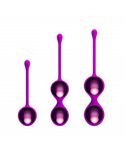 Pack 3 Bolas Kegel Color Rosa