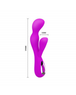 Pretty Love Vibrador Impluse Color Purpura cl25