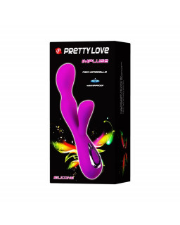 Pretty Love Vibrador Impluse Color Purpura cl25