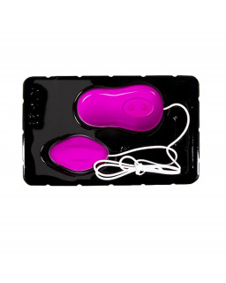 Huevo Vibrador Avery Color Rosa y Blanco