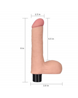 Vibrador Real Softee 8 Natural