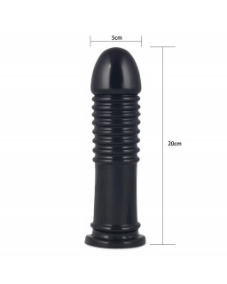 Plug Anal King Sized Anal Bumper 8 Negro