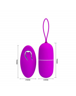 Huevo Vibrador Arvin Color Purpura