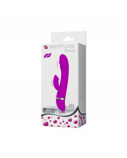 Vibrador David Color Purpura