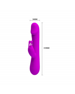 Pretty Love Vibrador Robert Color Purpura