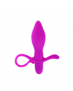 Plug Anal con Vibracion Taylor Color Purpura