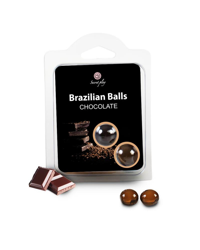 Set 2 Brazilian Balls Aroma a Chocolate