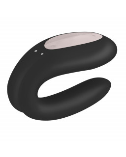 Vibrador para Parejas con APP Double Joy Negro