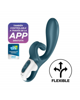 Vibrador Hug Me con APP Satisfyer Connect Grayblue