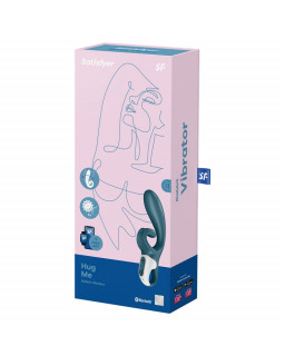 Vibrador Hug Me con APP Satisfyer Connect Grayblue