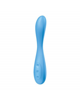 Vibrador G Spot Flex 4 con APP Satisfyer Connect Azul