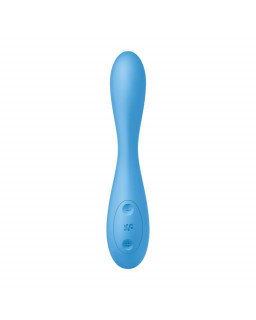 Vibrador G Spot Flex 4 con APP Satisfyer Connect Azul