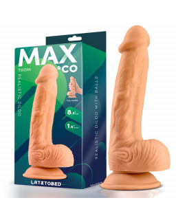 Thom Dildo Realista con Testiculos Natural 83