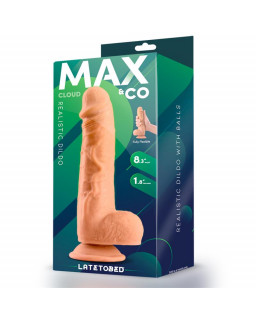 Cloud Dildo Realista con Testiculos 83 Natural