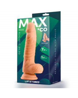 Deek Dildo Realista con Testiculos 76 Natural