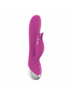 VIbrador Dual USB Silicona Rosa