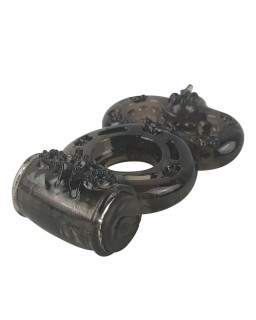 Anillo para el Pene con Vibracion Negro