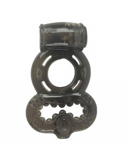 Anillo para el Pene con Vibracion Negro