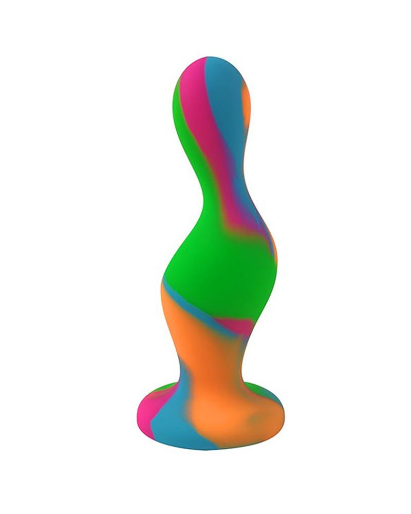 Plug Anal Multi Color Silicona