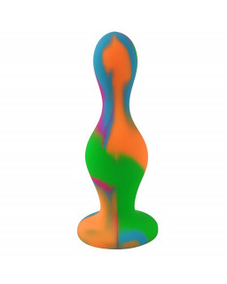 Plug Anal Multi Color Silicona