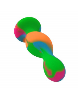 Plug Anal Multi Color Silicona