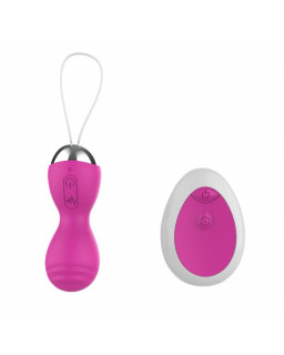 Huevo Vibrador con Control Remoto USB Rosa