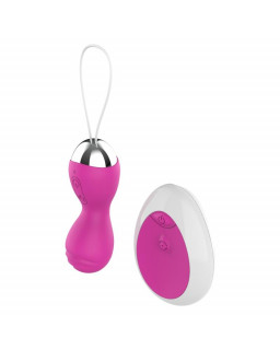 Huevo Vibrador con Control Remoto USB Rosa