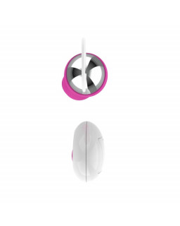 Huevo Vibrador con Control Remoto USB Rosa