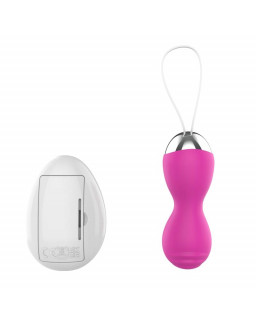 Huevo Vibrador con Control Remoto USB Rosa