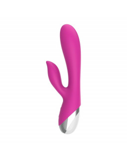 Vibrador 10 Funciones USB Rosa