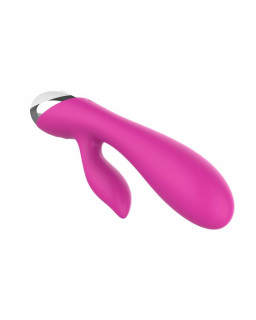 Vibrador 10 Funciones USB Rosa