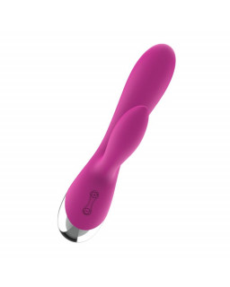 Vibrador 10 Funciones USB Rosa