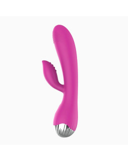 Vibrador 10 Funciones USB Rosa